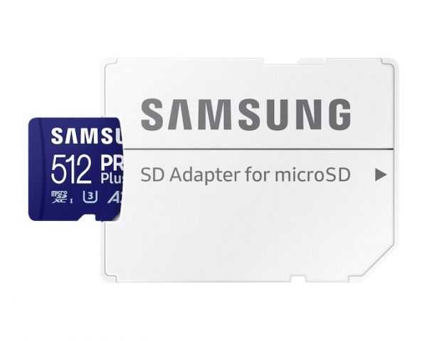 ����� ������ MicroSDXC 512GB UHS-I/U3 Class 10 Samsung Pro Plus R180/W130MB/s + SD-������� (MB-MD512SB/WW) - �������� 5