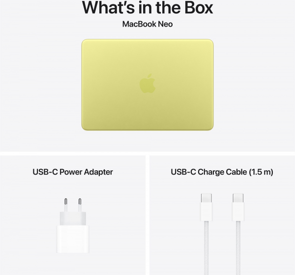 ������� Apple MacBook Neo 13" A18 Pro 8/256GB 2026 (MHFD4UA/A) Citrus - �������� 9