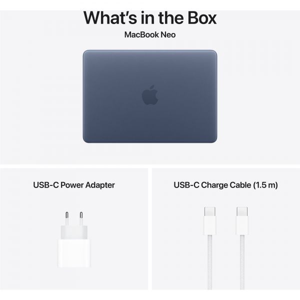 ������� Apple MacBook Neo 13" A18 Pro 8/256GB 2026 (MHFF4UA/A) Indigo - �������� 3