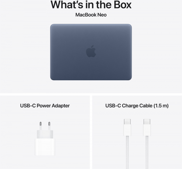 ������� Apple MacBook Neo 13" A18 Pro 8/512GB 2026 (MHFG4UA/A) Indigo - �������� 3