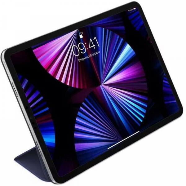 - Apple Smart Folio  Apple iPad Pro 11 (2021) Deep Navy (MJMC3) -  2