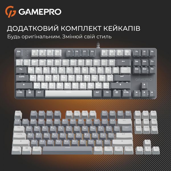 ������� ��������� ��������� GamePro Genesis Metallic (MK110G) 87% Red switches - �������� 15
