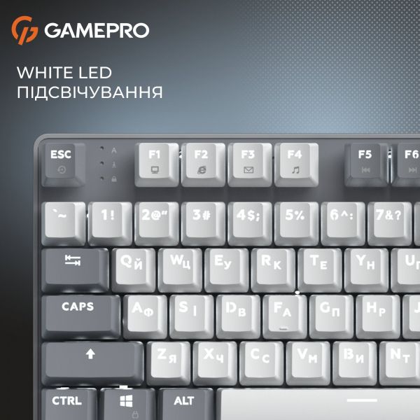 ������� ��������� ��������� GamePro Genesis Metallic (MK110G) 87% Red switches - �������� 17