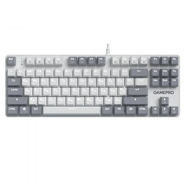 ��������� GamePro Genesis Metallic MK110W Outemu Red Swithes USB White - �������� 1