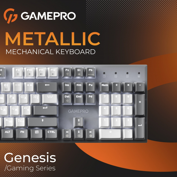 ������� ��������� ��������� GamePro Genesis Metallic (MK144G) 100% Red switches - �������� 7