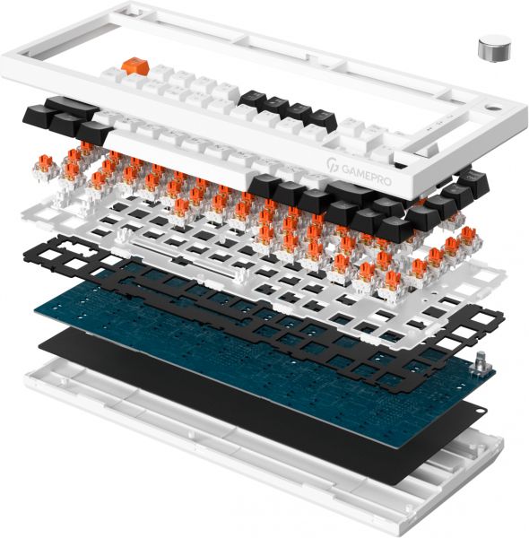 ��������� ���������� GamePro Asgard Valhalla MK160W Pro White - �������� 2