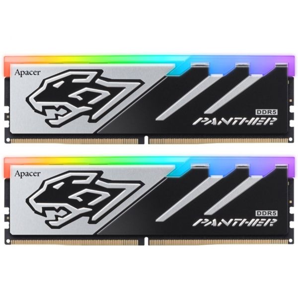 ������ ������ DDR5 2x16GB/6400 Apacer Panther RGB (AH5U32G64C5529BAA-2) - �������� 1