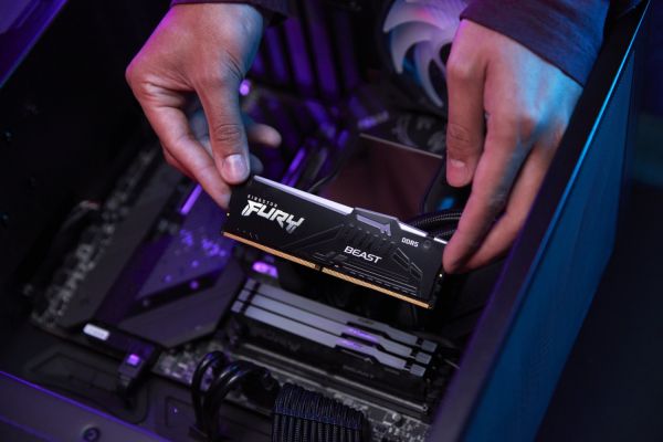  ` DDR5 32GB/5600 Kingston Fury Beast RGB Black (KF556C36BBE2A-32) -  6