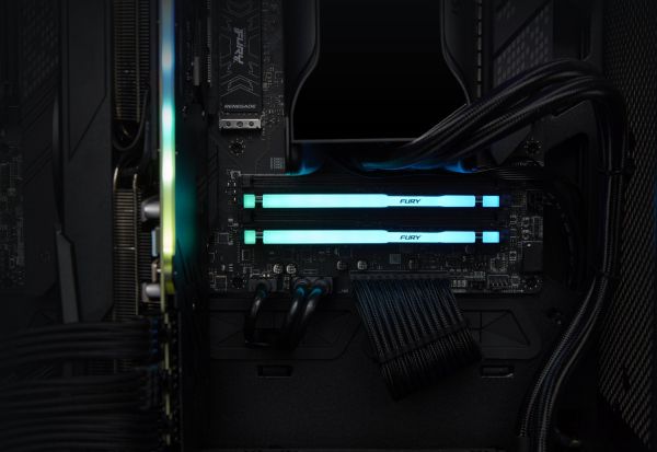  ` DDR5 32GB/5600 Kingston Fury Beast RGB Black (KF556C36BBE2A-32) -  7