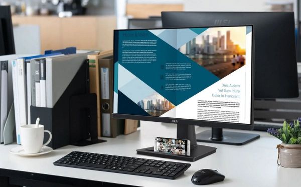 MSI ������� VA 21.45" FHD (1920 x 1080) 1ms 100Hz 178/ 178 /VGA/ HDMI /Mic/HP PRO MP225V - �������� 8