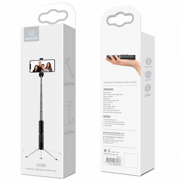 �������-������ Usams US-ZB064 Phantom Bluetooth 190-900�� Black (ZB6401) - �������� 3