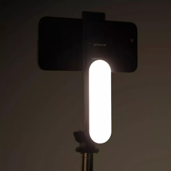 ����� ��� ����� Proove Selfie Lume, Black, 210 - 1110 ��, LED ���������, ����������� 600 mAh, Type-C (MPSL00010001) - �������� 17
