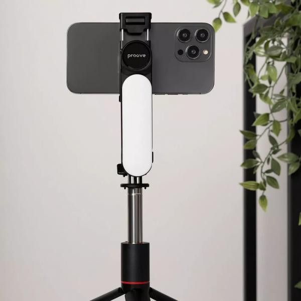 ����� ��� ����� Proove Selfie Lume, Black, 210 - 1110 ��, LED ���������, ����������� 600 mAh, Type-C (MPSL00010001) - �������� 19
