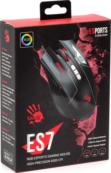 ���� A4Tech ES7 Bloody Esports Black - �������� 7