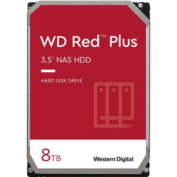 ����������� HDD SATA 8.0TB WD Red Plus 5640rpm 256MB (WD80EFPX) - �������� 1