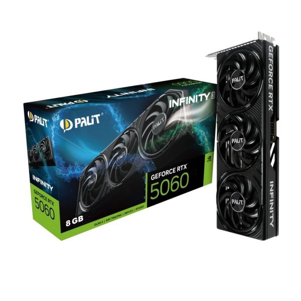 ���������� GF RTX 5060 8GB GDDR7 Infinity 3 Palit (NE75060019P1-GB2063S) - �������� 1