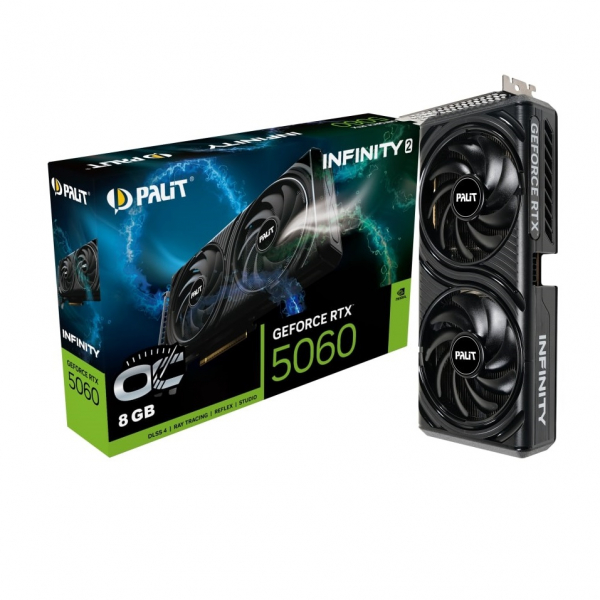 ³ GF RTX 5060 8GB GDDR7 Infinity 2 OC Palit (NE75060V19P1-GB2063L) -  1