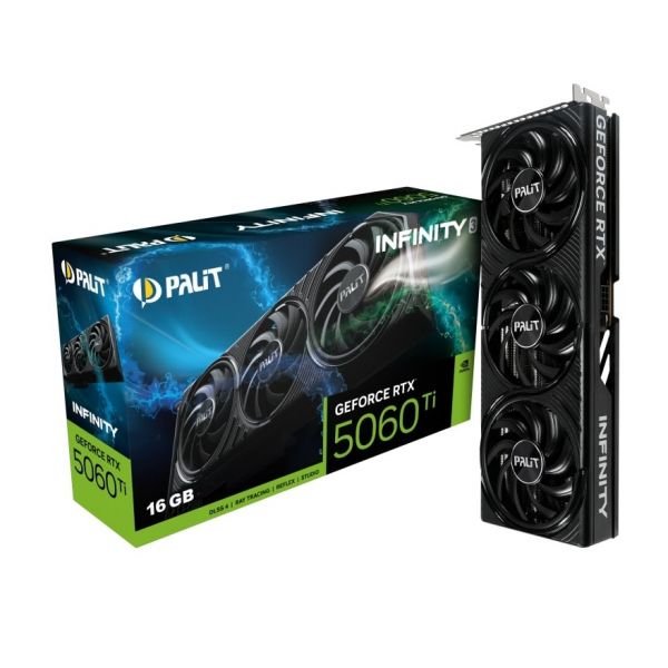 ���������� GF RTX 5060 Ti 16GB GDDR7 Infinity 3 Palit (NE7506T019T1-GB2061S) - �������� 1
