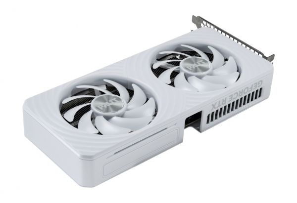 ���������� GeForce RTX 5060 Ti, Palit, OC (White Edition), 8Gb GDDR7, 128-bit, HDMI/3xDP, 2602/28000 MHz, 8-pin (NE7506TU19P1-GB2062M) - �������� 8