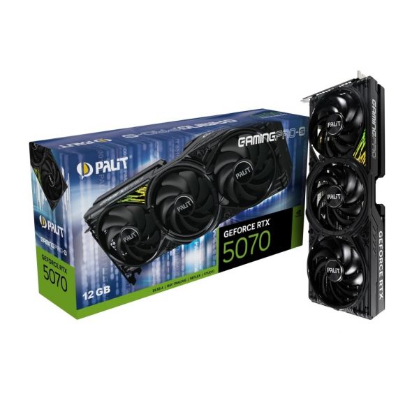 ³�������� GF RTX 5070 12GB GDDR7 GamingPro-S Palit (NE75070019K9-GB2050U) - �������� 1