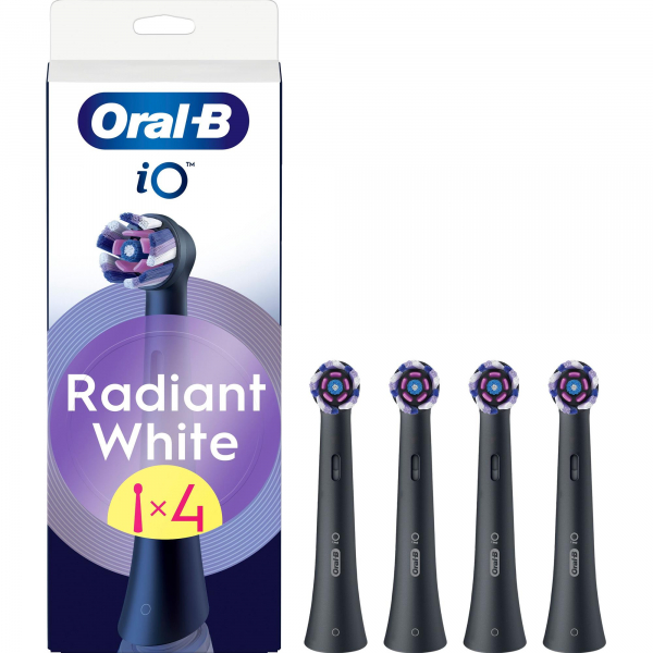 ������� ��� ������ ������������ Braun Oral-B iO RB WB Radiant White Black (4 ��) - �������� 1