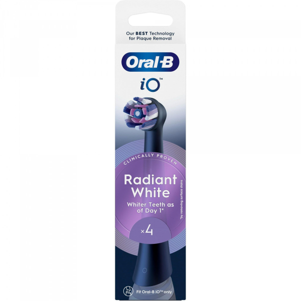 ������� ��� ������ ������������ Braun Oral-B iO RB WB Radiant White Black (4 ��) - �������� 2