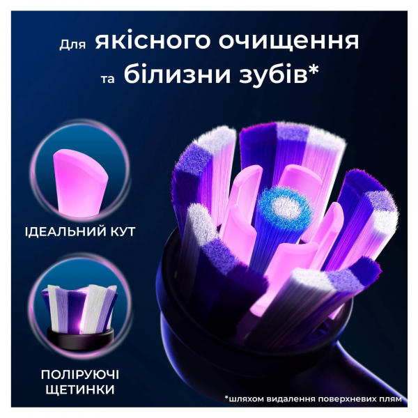 ������� ��� ������ ������������ Braun Oral-B iO RB WB Radiant White Black (4 ��) - �������� 5