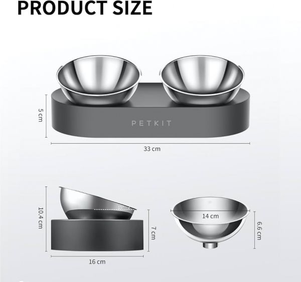 ����� Petkit Fresh Nano-Metal Pet/Cat Two Bowl Stand (P5201) - �������� 2
