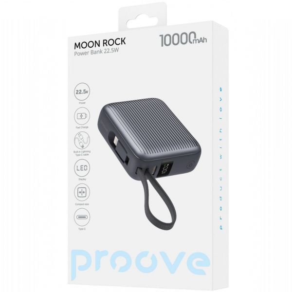 ������������ ������� ������� Proove Moon Rock 22.5W 10000mAh Gray (PBM122012105) - �������� 2