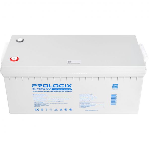 ������� ��� ��� �������������� ������� Prologix 25.6V 100AH 2560Wh (PLFP24-100) LiFePO4 - �������� 4