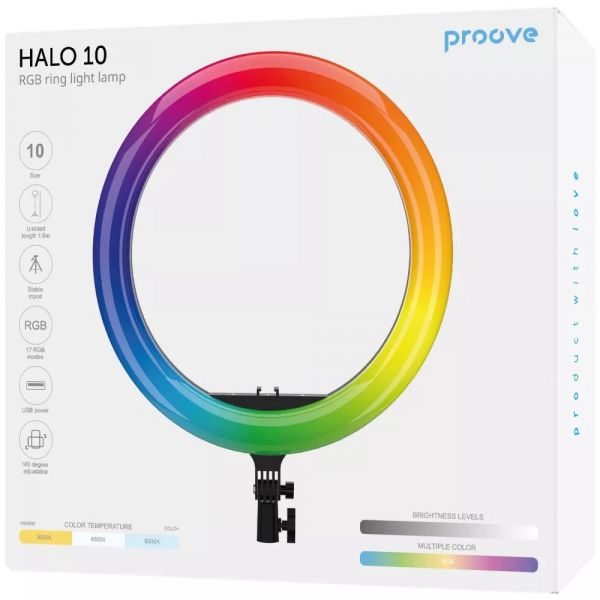 ʳ������ LED-����� Proove Halo 10 RGB White - �������� 2