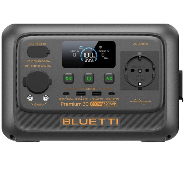 ������� ������� Bluetti Premium 30 V2, 600W, 320Wh - �������� 6