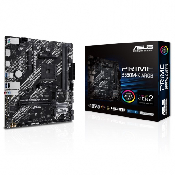 ����������� ����� Asus Prime B550M-K ARGB Socket AM4 - �������� 6
