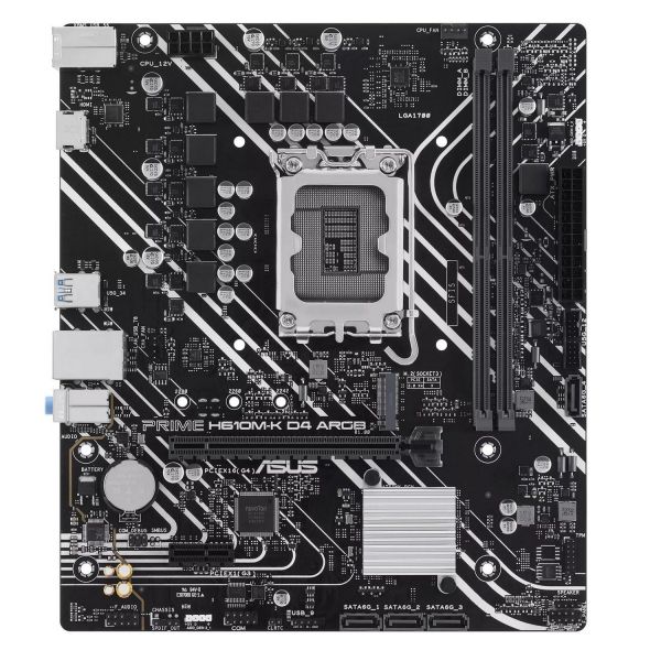 ����������� ����� Asus Prime H610M-K D4 ARGB Socket 1700 - �������� 1