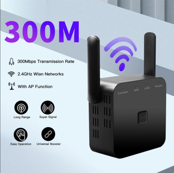 ����� ������� Fenvi Pro 300M Wi-Fi Repeater 2.4Ghz Network Expander - �������� 7