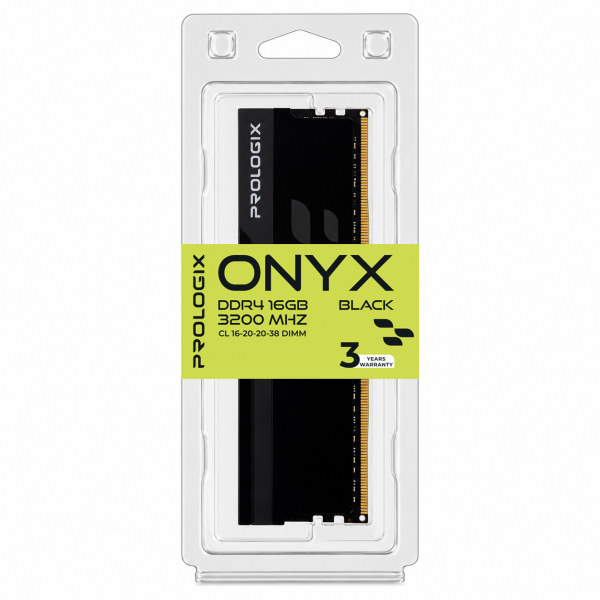 ������ ���`��i DDR4 16GB/3200 Prologix Onyx Black (PRO16GB3200YB4) - �������� 4