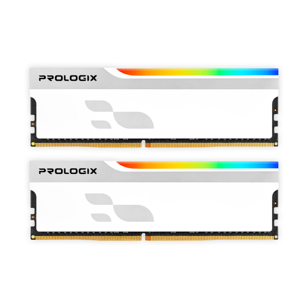 ������ ���`��i DDR4 2x16GB/3200 Prologix Onyx White RGB (PRO32GB3200YWR4K) - �������� 1