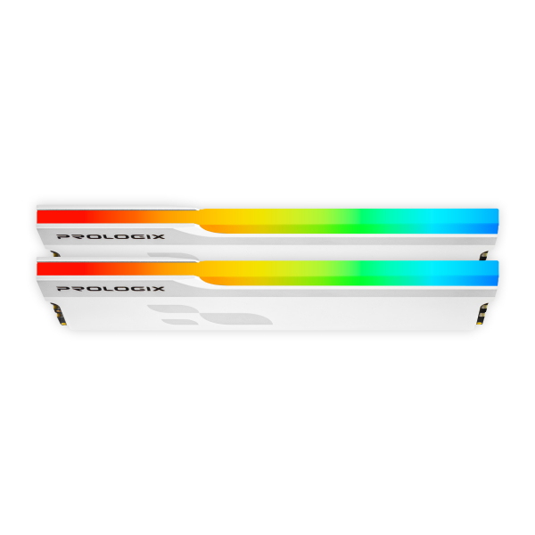 ������ ���`��i DDR4 2x16GB/3200 Prologix Onyx White RGB (PRO32GB3200YWR4K) - �������� 3