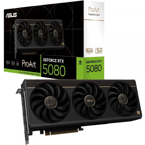  GF RTX 5080 16GB GDDR7 ProArt OC Asus (PROART-RTX5080-O16G) -  5