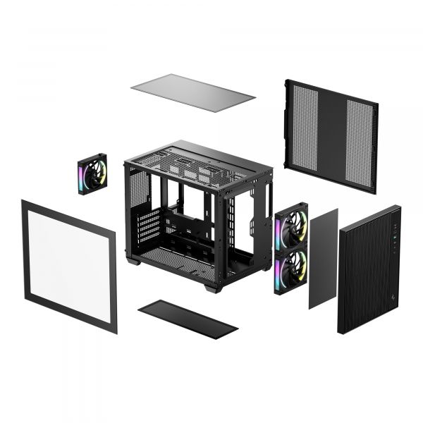 ������ DeepCool CG330 Mesh 3F Black (R-CG330MESH-BKANM3-G) - �������� 10