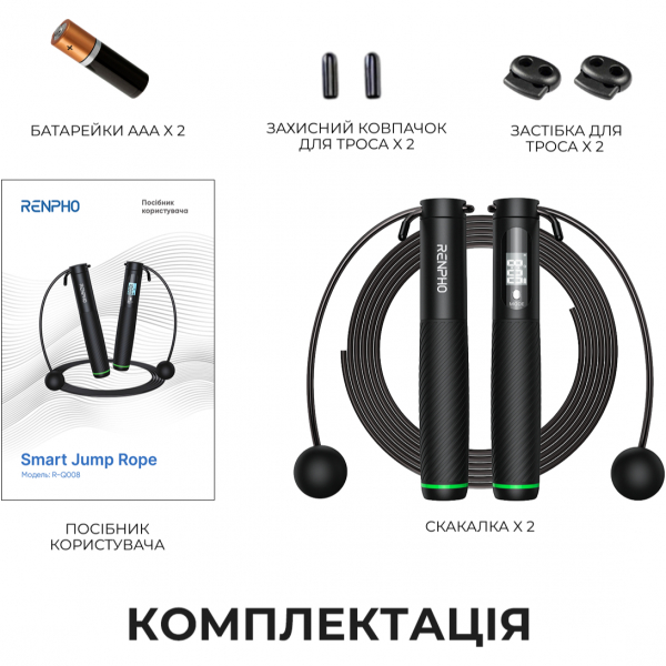 ����� �������� RENPHO Jump Black (R-Q008-BK) - �������� 7