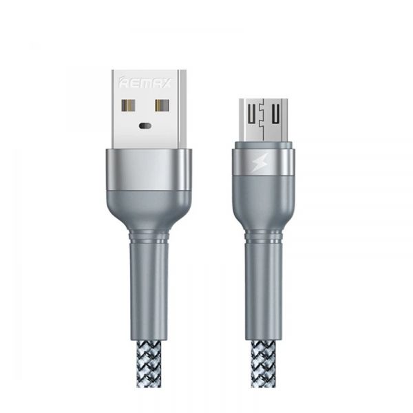 ������ Remax Jany Series USB - micro USB, 1m Silver (RC-124m) - �������� 6