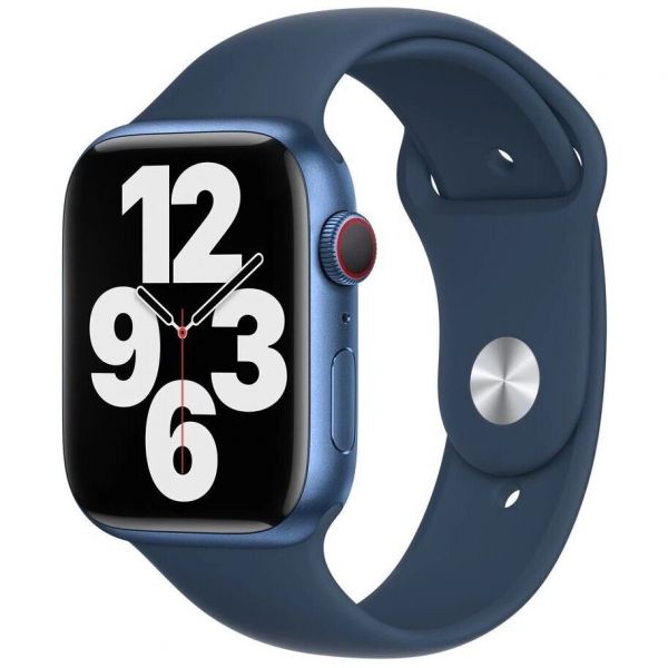 ������� Apple Sport Band ��� Apple Watch 45mm Abyss Blue (MKUW3) - �������� 4