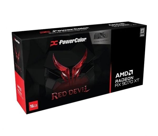 ³�������� AMD Radeon RX 9070 XT 16GB GDDR6 Red Devil Backplate Special Edition PowerColor (RX9070XT 16G-E/OC/BP) - �������� 8