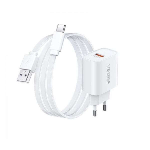 ��������� �������� ������� Remax Kiddy Series 18W White (1USB 2.1 �) + ������ USB Type-C - �������� 2
