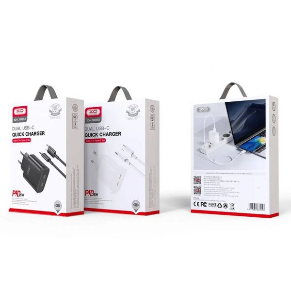 ��������� �������� ������� XO L105 (2USB-�, 3�) PD Black (L105-CC.black) - �������� 4