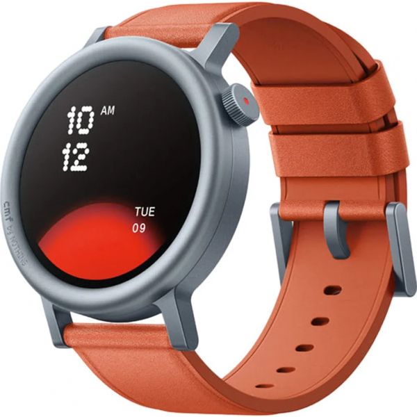 �����-���� CMF by Nothing Watch Pro 2 Metal with Leather Strap D398 Orange (A10700014)_EU - �������� 1