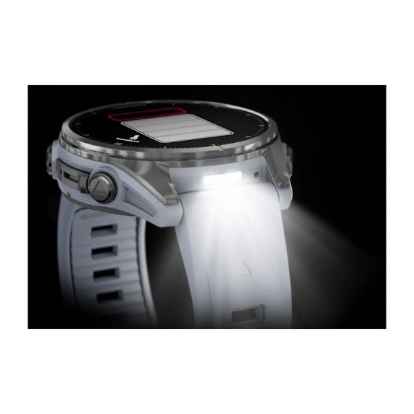 - Garmin Fenix 8 43mm AMOLED Silver with Whitestone Silicone (010-02903-06) -  13