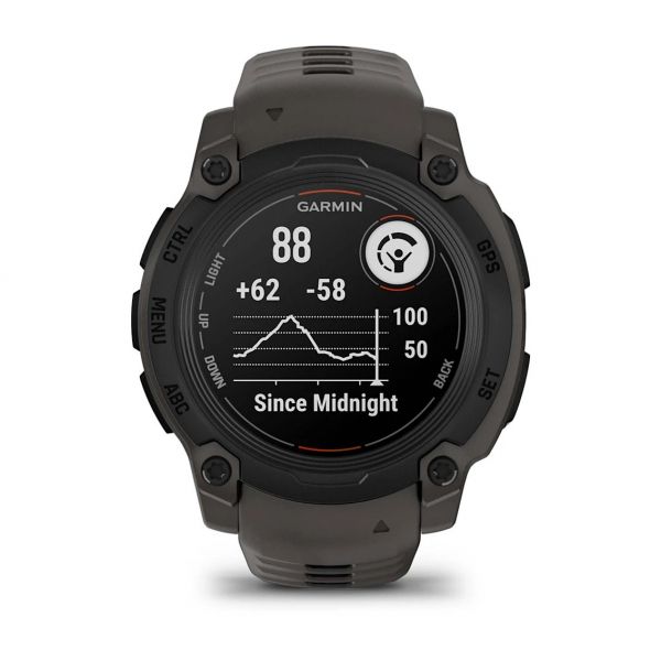 �����-���� Garmin Instinct E 40 mm Black with Charcoal Silicone Band (010-02932-13) - �������� 2