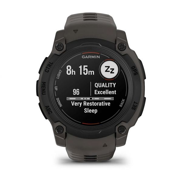 �����-���� Garmin Instinct E 40 mm Black with Charcoal Silicone Band (010-02932-13) - �������� 3